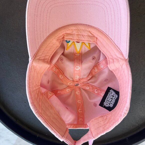 Nintendo Princess Peach Pink Dad Hat | Controller Gear | Super Mario | OSFM - Picture 2 of 8
